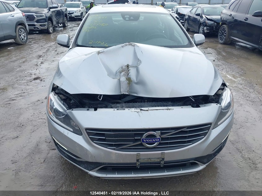 2017 Volvo S60 Premier VIN: YV140MTK6H2437789 Lot: 12540451