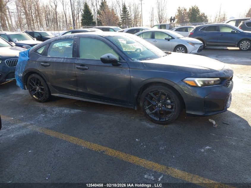 2025 Honda Civic Sport/Sport Touring VIN: 2HGFE4F83SH007489 Lot: 12540458