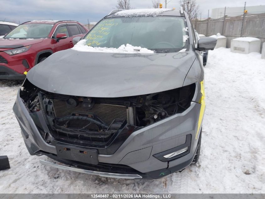 2017 Nissan Rogue S/Sl Platinum/Sv VIN: 5N1AT2MM6HC793105 Lot: 12540487
