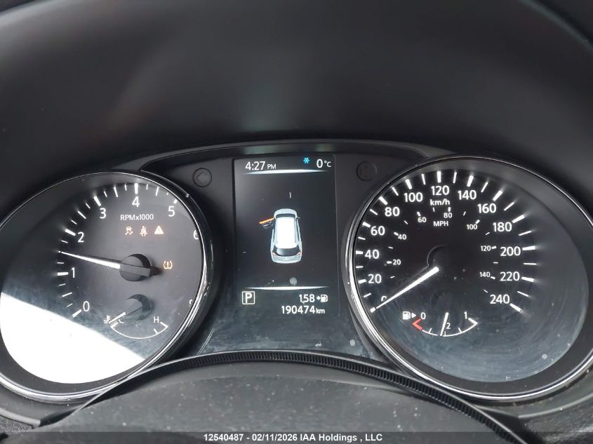 2017 Nissan Rogue S/Sl Platinum/Sv VIN: 5N1AT2MM6HC793105 Lot: 12540487