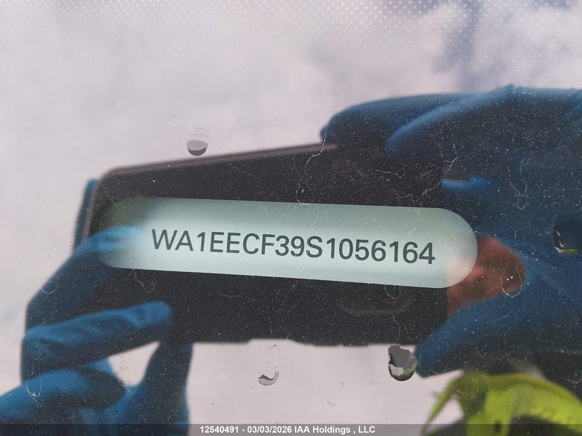 2025 Audi Q3 Premium Plus S Line 45 VIN: WA1EECF39S1056164 Lot: 12540491