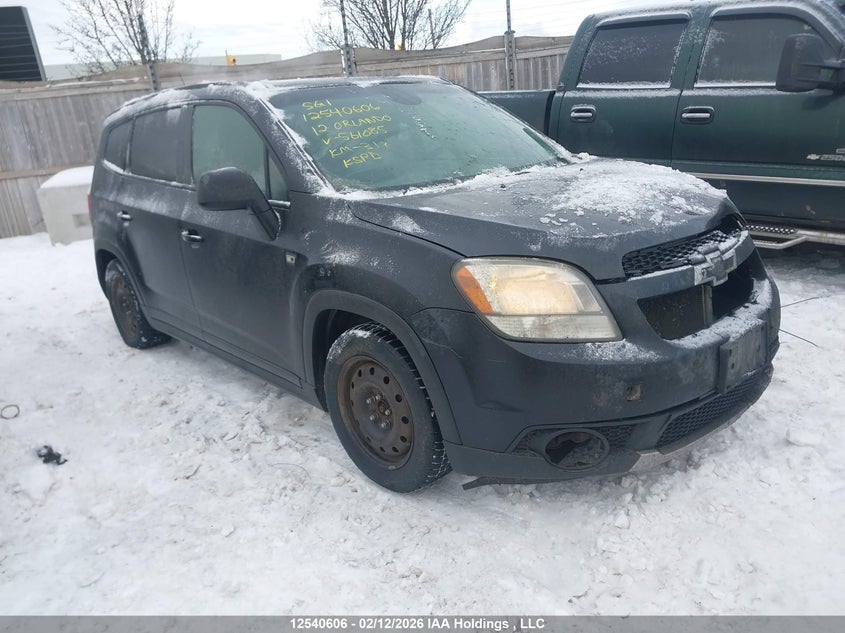 2012 CHEVROLET ORLANDO LT