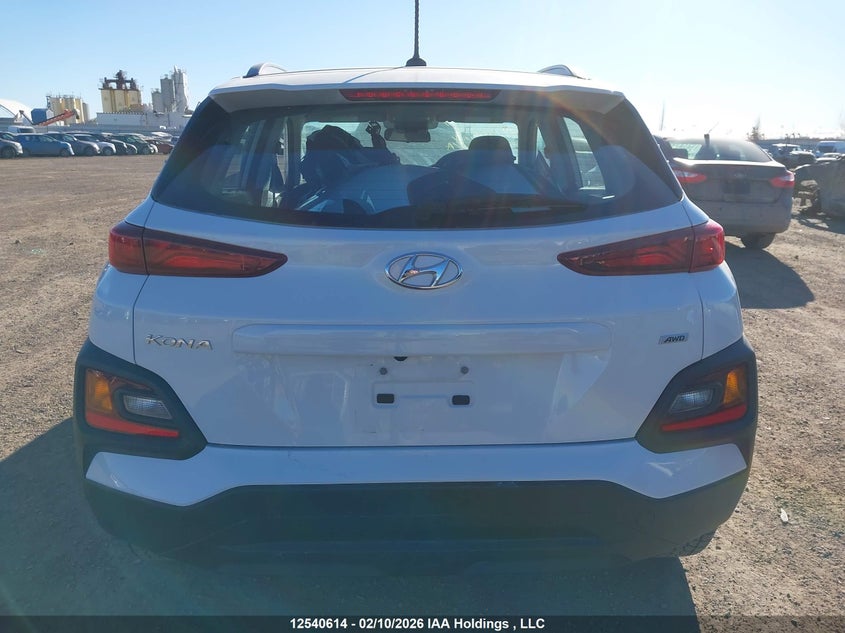 2021 Hyundai Kona Preferred Awd VIN: KM8K2CAA0MU696154 Lot: 12540614