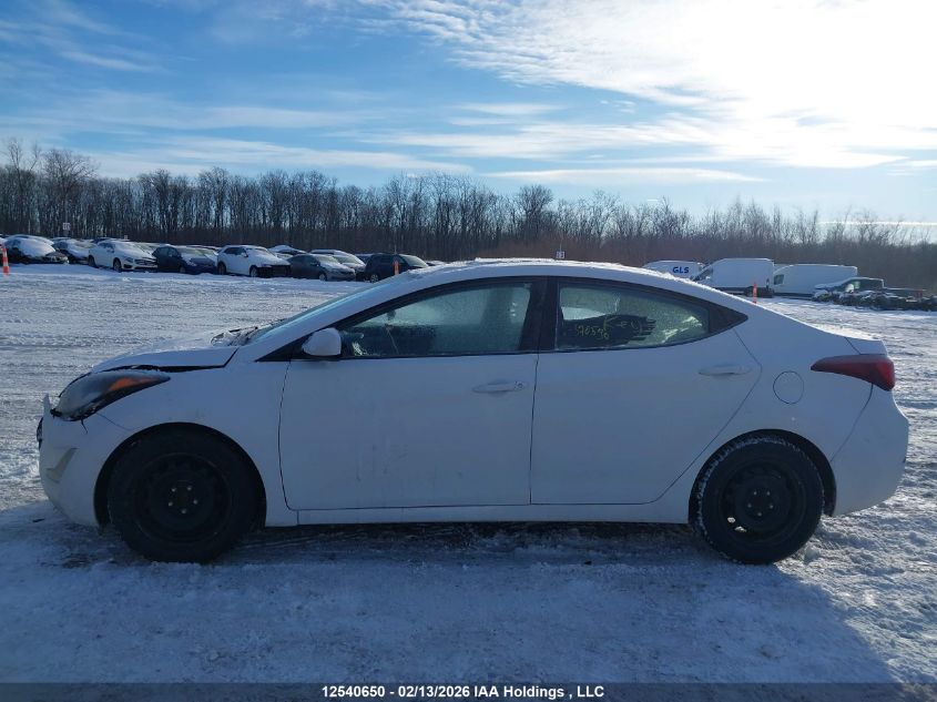 2016 Hyundai Elantra Se/Sport/Limited VIN: KMHDH4AE9GU570590 Lot: 12540650