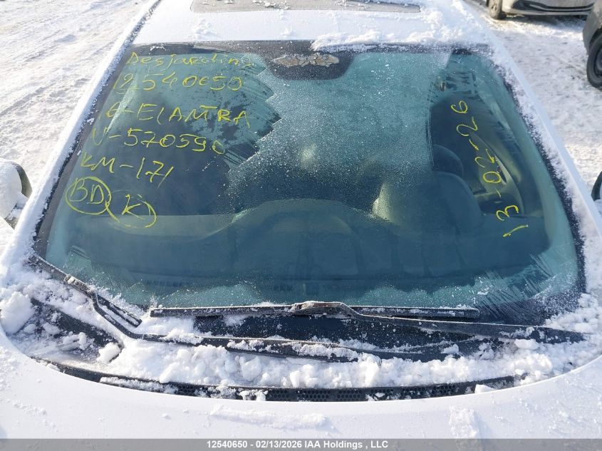 2016 Hyundai Elantra Se/Sport/Limited VIN: KMHDH4AE9GU570590 Lot: 12540650