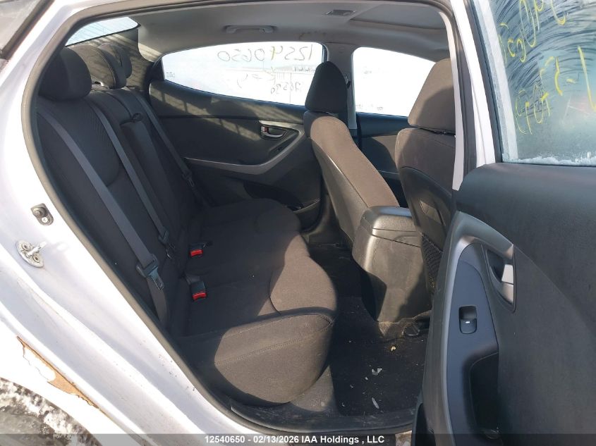 2016 Hyundai Elantra Se/Sport/Limited VIN: KMHDH4AE9GU570590 Lot: 12540650