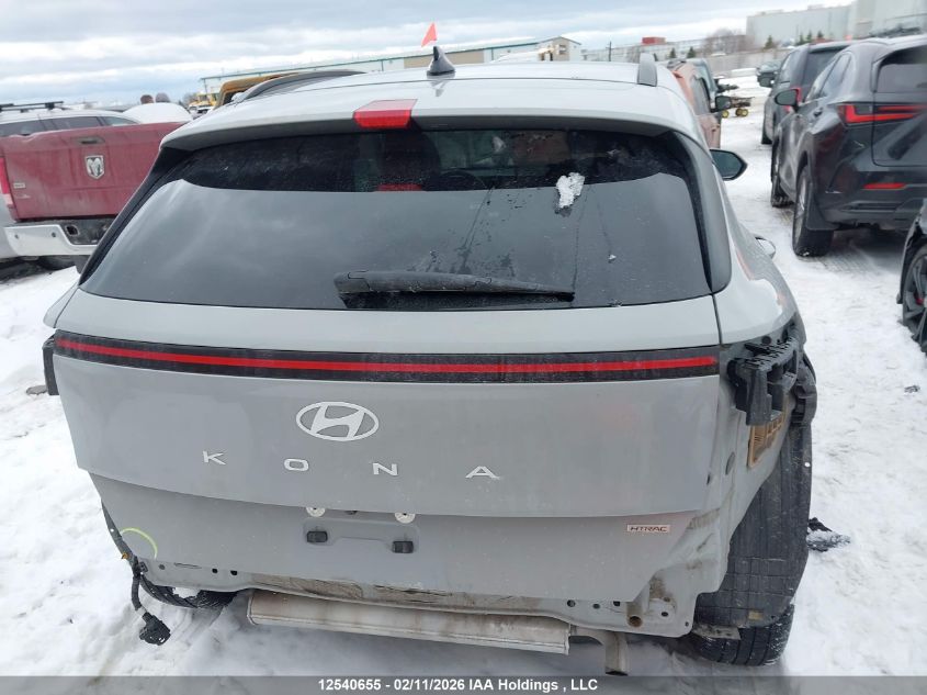 2024 Hyundai Kona Sel VIN: KM8HBCAB1RU114380 Lot: 12540655