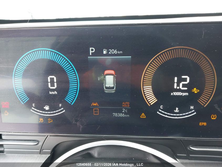 2024 Hyundai Kona Sel VIN: KM8HBCAB1RU114380 Lot: 12540655