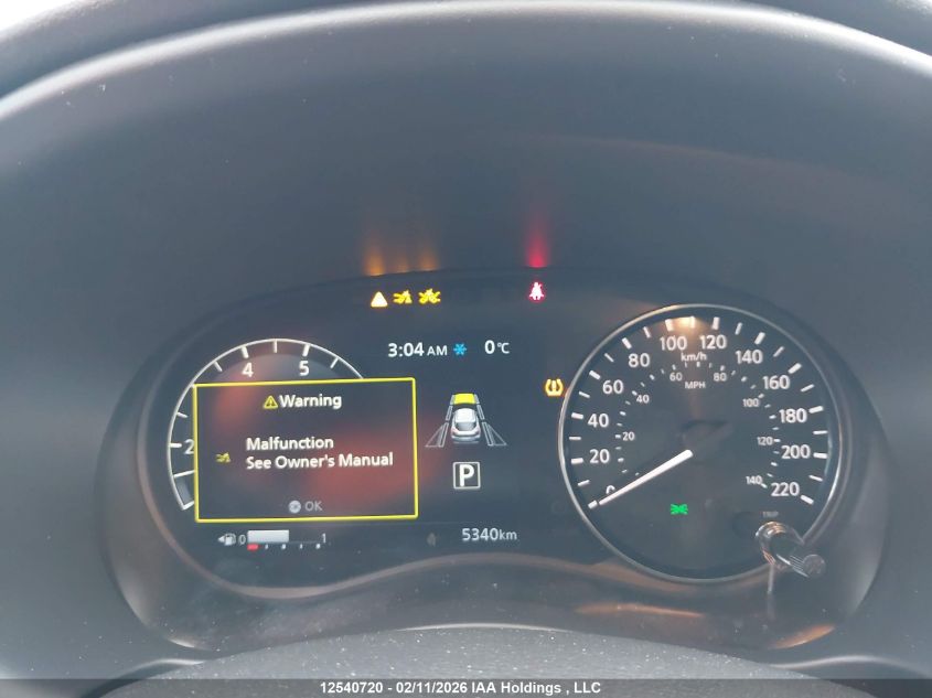 2025 Nissan Kicks Play Sv VIN: 3N1CP5CVXSL510507 Lot: 12540720