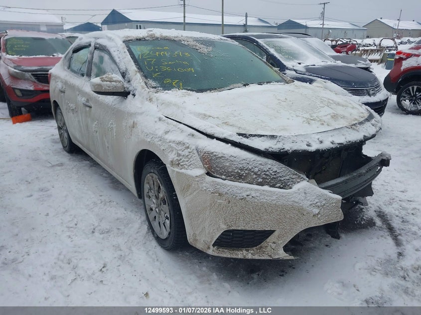 3N1AB7AP2HY361009 2017 Nissan Sentra 1.8 S/1.8 Sl/1.8 Sv auction photo 1