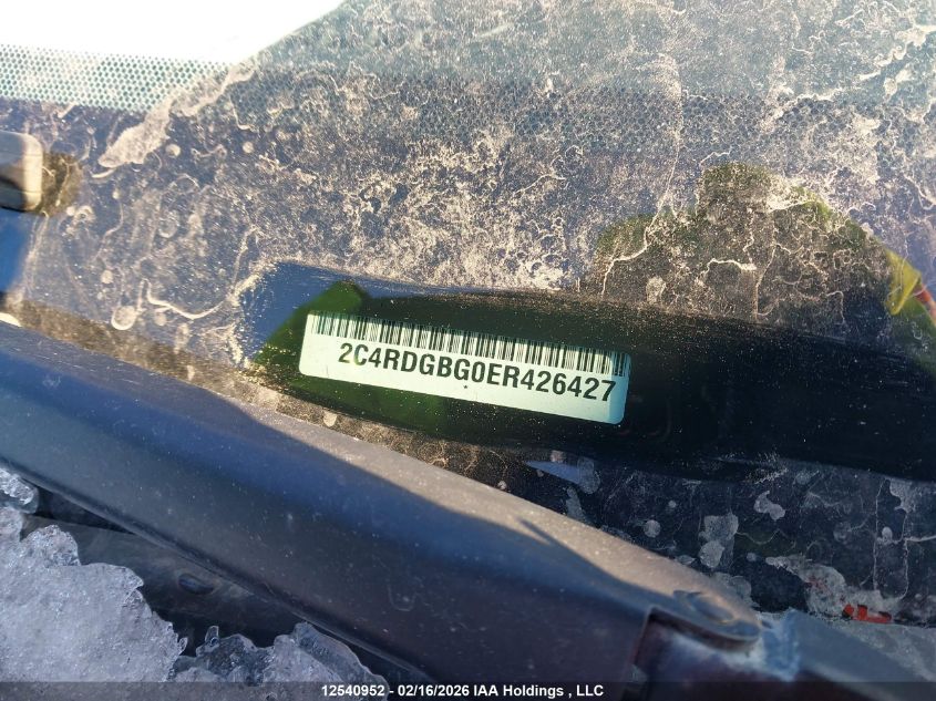 2014 Dodge Grand Caravan VIN: 2C4RDGBG0ER426427 Lot: 12540952