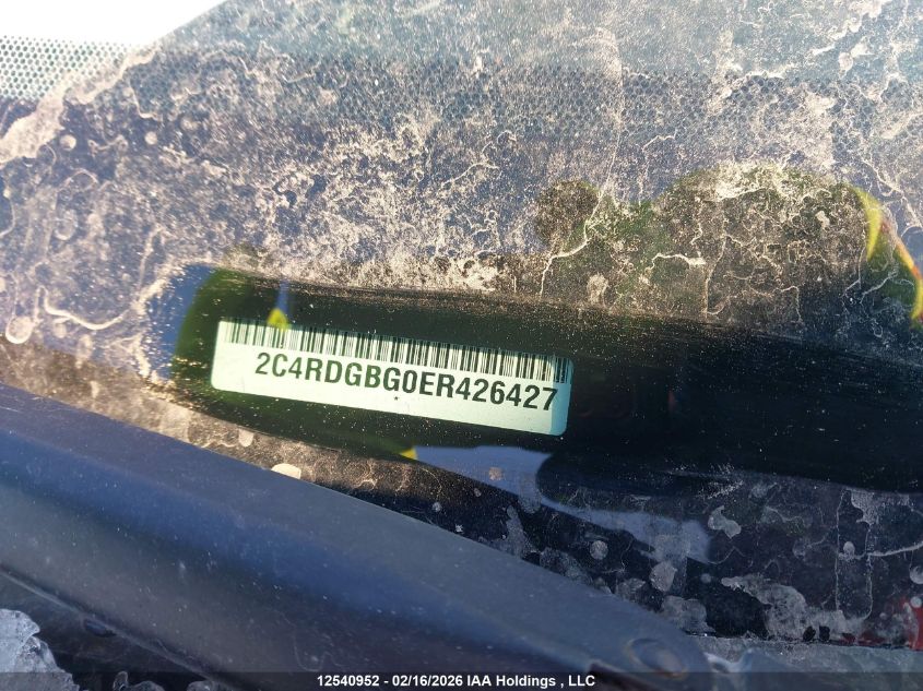 2014 Dodge Grand Caravan VIN: 2C4RDGBG0ER426427 Lot: 12540952