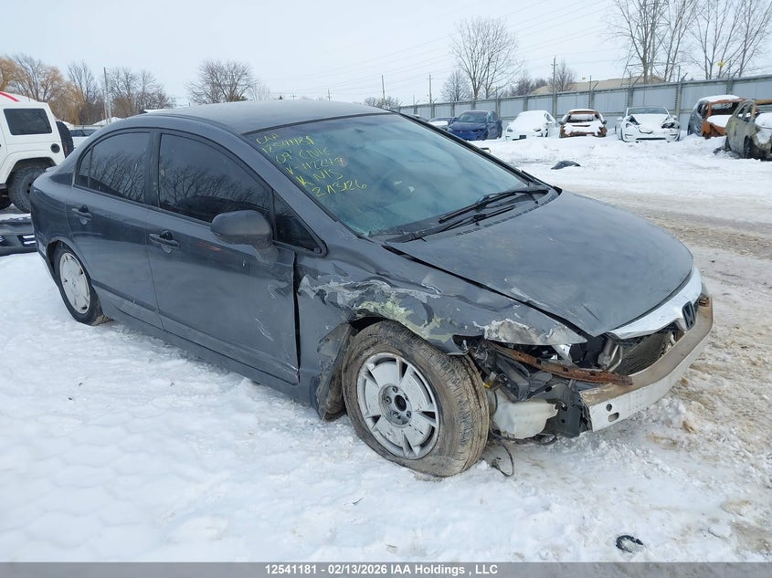 2HGFA16429H112249 2009 Honda Civic Dx-G auction photo 1