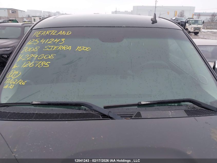 2008 GMC Sierra 1500 Sle/Wt VIN: 1GTEK14098Z229008 Lot: 12541243