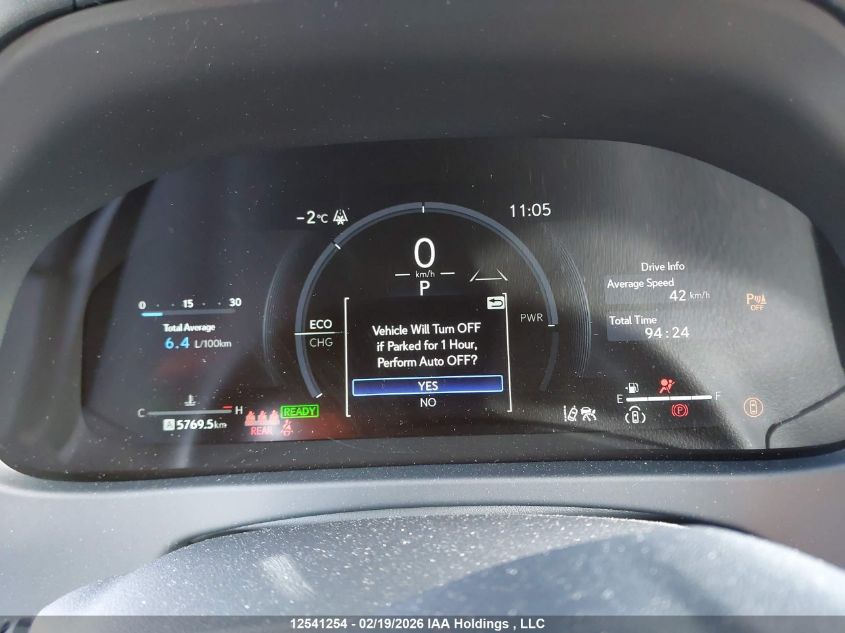 2025 Lexus Ux 300H VIN: JTHUCJDH6S2002971 Lot: 12541254