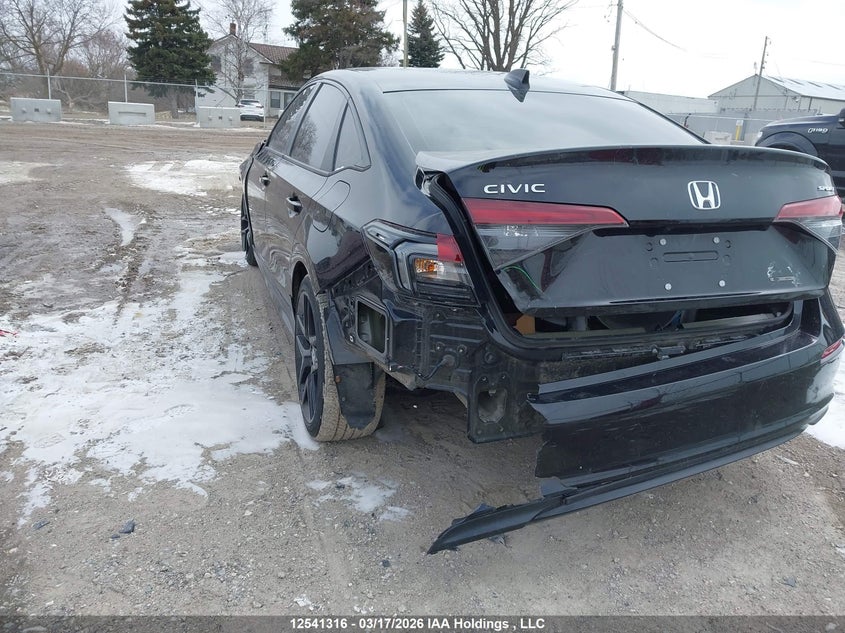 Vin: 2hgfe2f52sh102510, lot: 2932388, honda civic sport 20253
