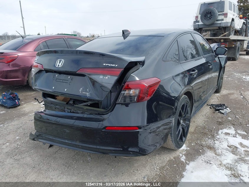 Vin: 2hgfe2f52sh102510, lot: 2932388, honda civic sport 20254