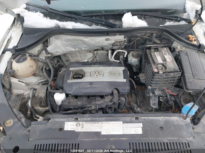 2013 Volkswagen Tiguan S/Se/Sel VIN: WVGJV7AX6DW512306 Lot: 12541647