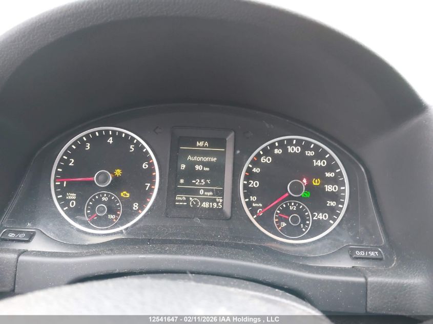 2013 Volkswagen Tiguan S/Se/Sel VIN: WVGJV7AX6DW512306 Lot: 12541647