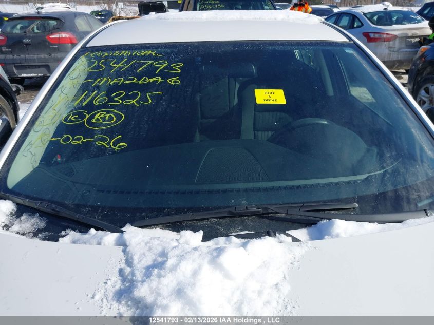 2014 Mazda Mazda6 Gx VIN: JM1GJ1U61E1116325 Lot: 12541793