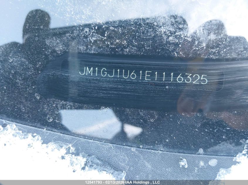 2014 Mazda Mazda6 Gx VIN: JM1GJ1U61E1116325 Lot: 12541793