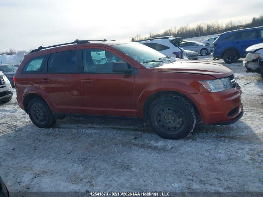 2014 DODGE JOURNEY SPORT UTILITY VEHICLE 2.4L I-4 DOHC, VVT, 173HP