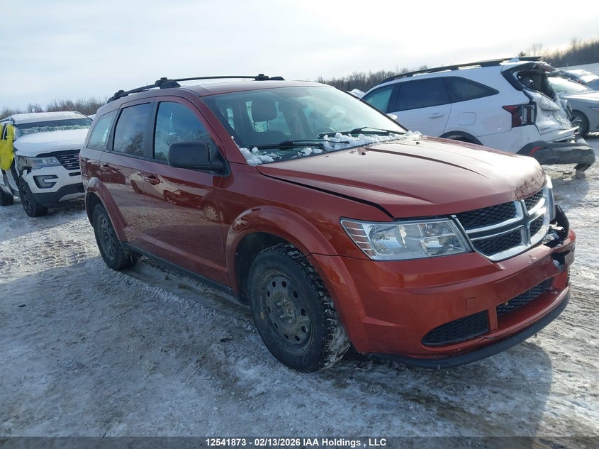 2014 DODGE JOURNEY SPORT UTILITY VEHICLE 2.4L I-4 DOHC, VVT, 173HP
