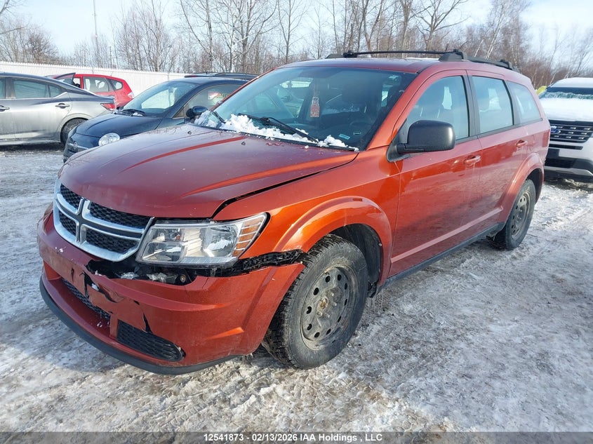 2014 DODGE JOURNEY SPORT UTILITY VEHICLE 2.4L I-4 DOHC, VVT, 173HP