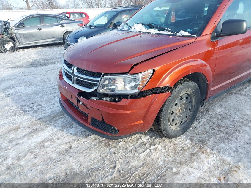 2014 DODGE JOURNEY SPORT UTILITY VEHICLE 2.4L I-4 DOHC, VVT, 173HP