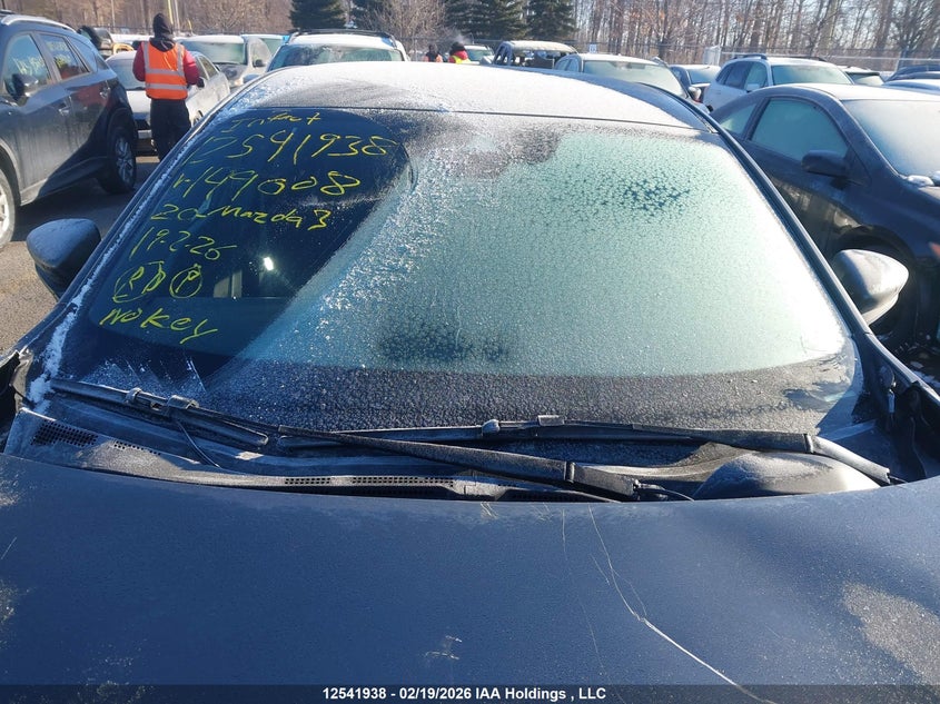 2020 Mazda Mazda3 VIN: JM1BPALM3L1149008 Lot: 12541938