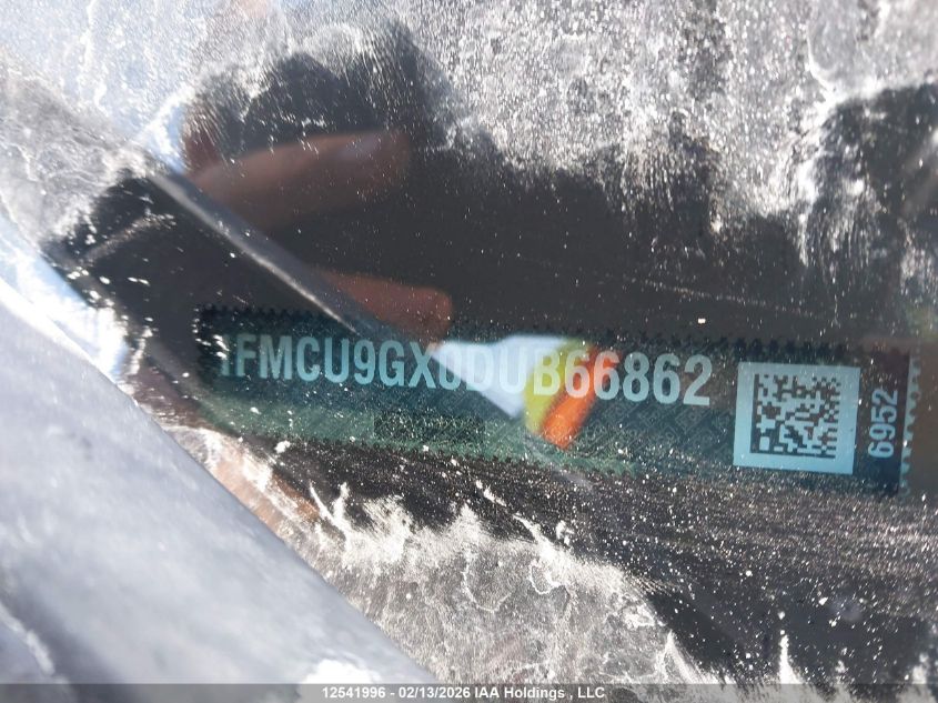 2013 Ford Escape Se VIN: 1FMCU9GX0DUB66862 Lot: 12541996