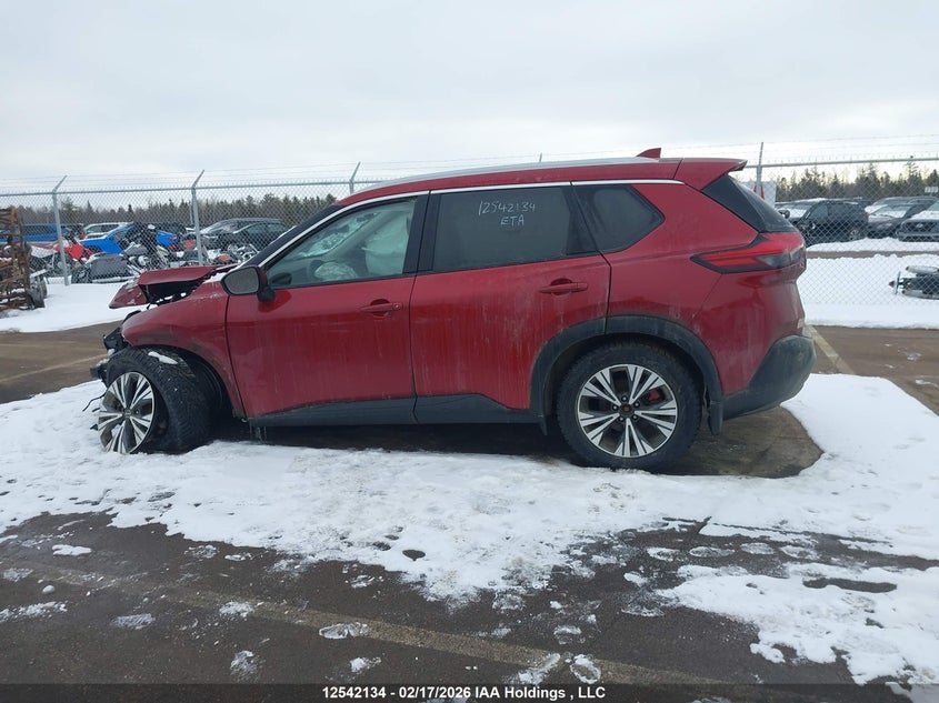 2021 Nissan Rogue Sv VIN: 5N1AT3BB2MC729516 Lot: 12542134