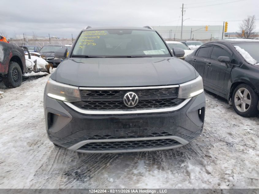 2024 Volkswagen Taos Se VIN: 3VVUX7B2XRM090029 Lot: 12542204