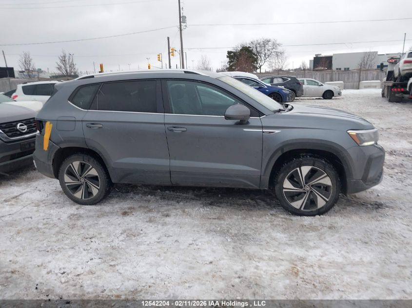 2024 Volkswagen Taos Se VIN: 3VVUX7B2XRM090029 Lot: 12542204