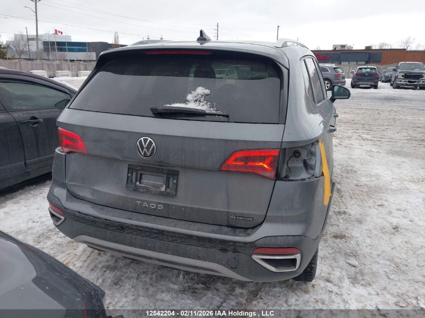 2024 Volkswagen Taos Se VIN: 3VVUX7B2XRM090029 Lot: 12542204