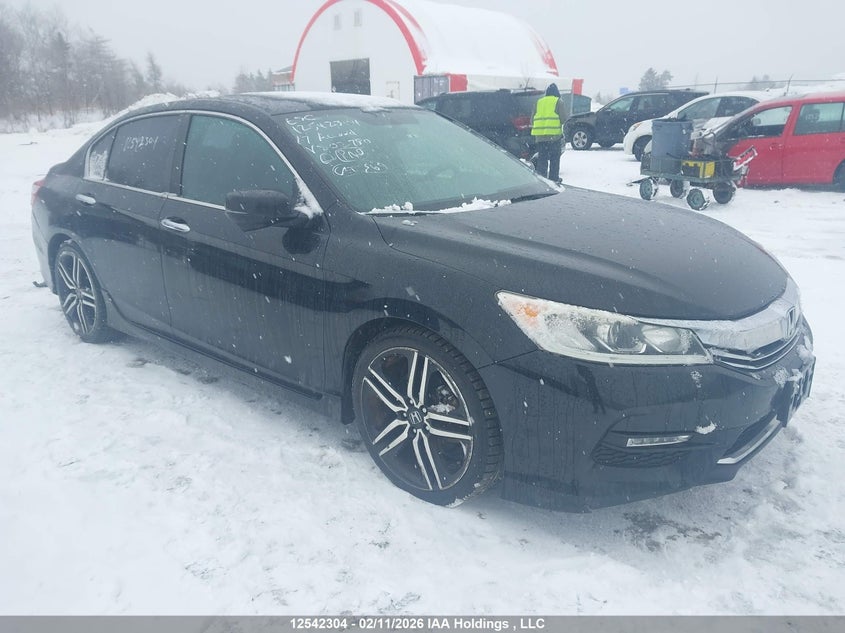 1HGCR2F55HA802780 2017 Honda Accord Sport auction photo 1