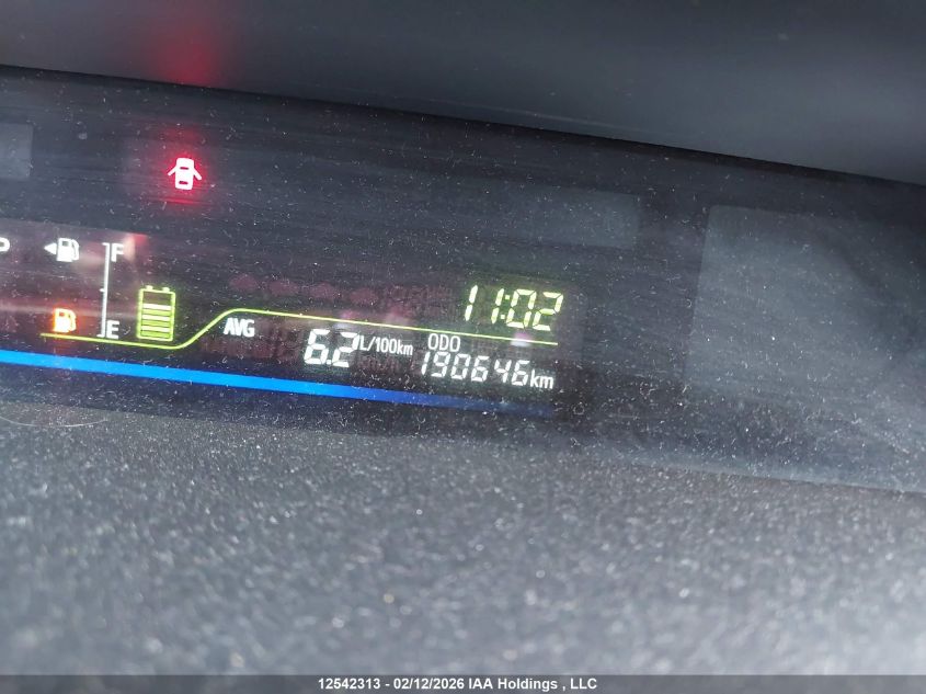 2012 Toyota Prius VIN: JTDZN3EU0C3062992 Lot: 12542313