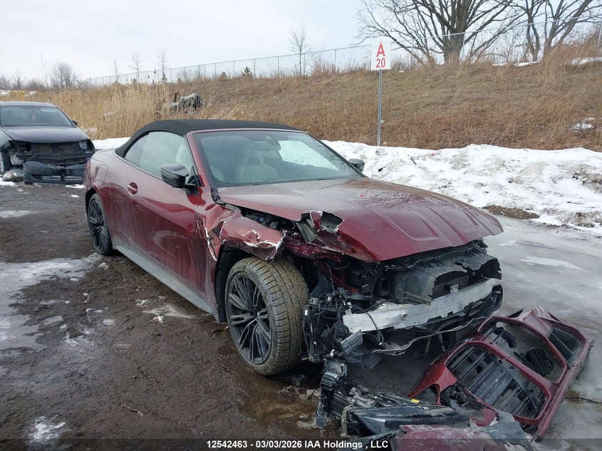 Vin: wbs33ba02ncj04325, lot: 2933708, bmw m4 competition m xdrive 2022 img_1