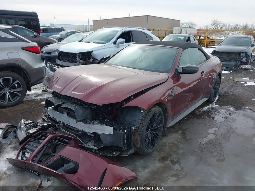Vin: wbs33ba02ncj04325, lot: 2933708, bmw m4 competition m xdrive 20222