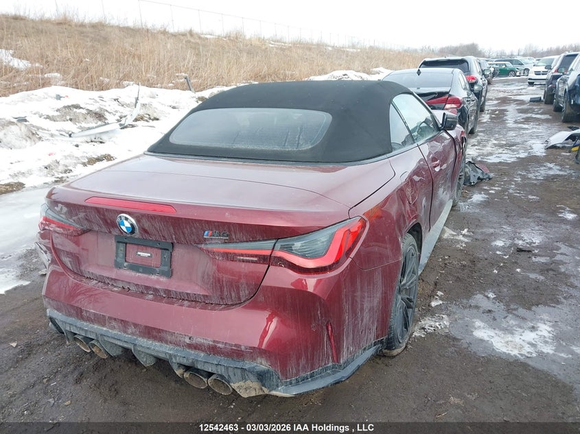 Vin: wbs33ba02ncj04325, lot: 2933708, bmw m4 competition m xdrive 20224