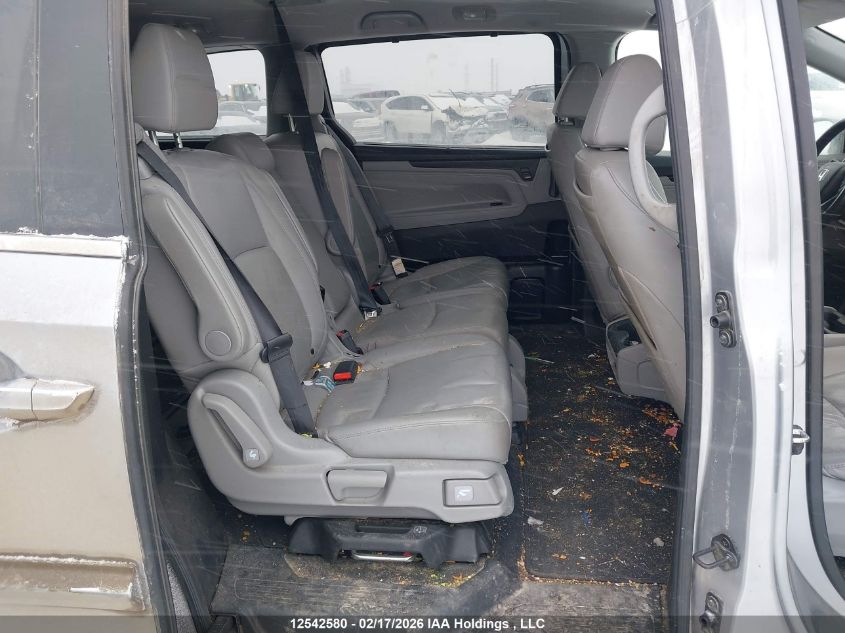 2018 Honda Odyssey Touring VIN: 5FNRL6H85JB510939 Lot: 12542580