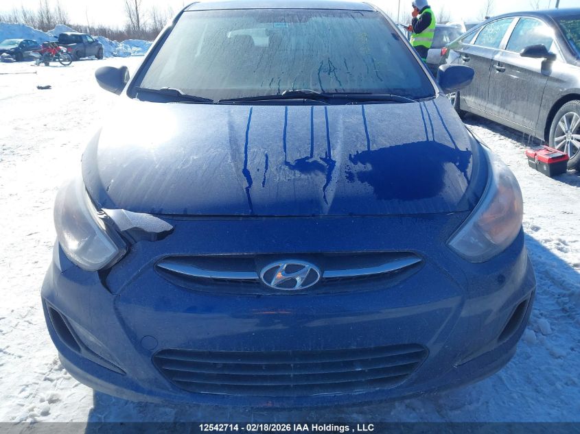 2016 Hyundai Accent Gl VIN: KMHCT5AE1GU238160 Lot: 12542714