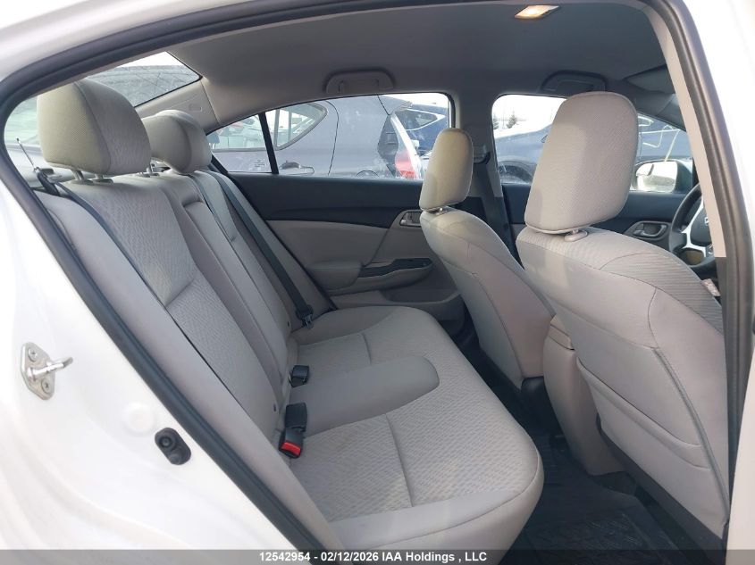 2015 Honda Civic Lx VIN: 2HGFB2F4XFH030378 Lot: 12542954