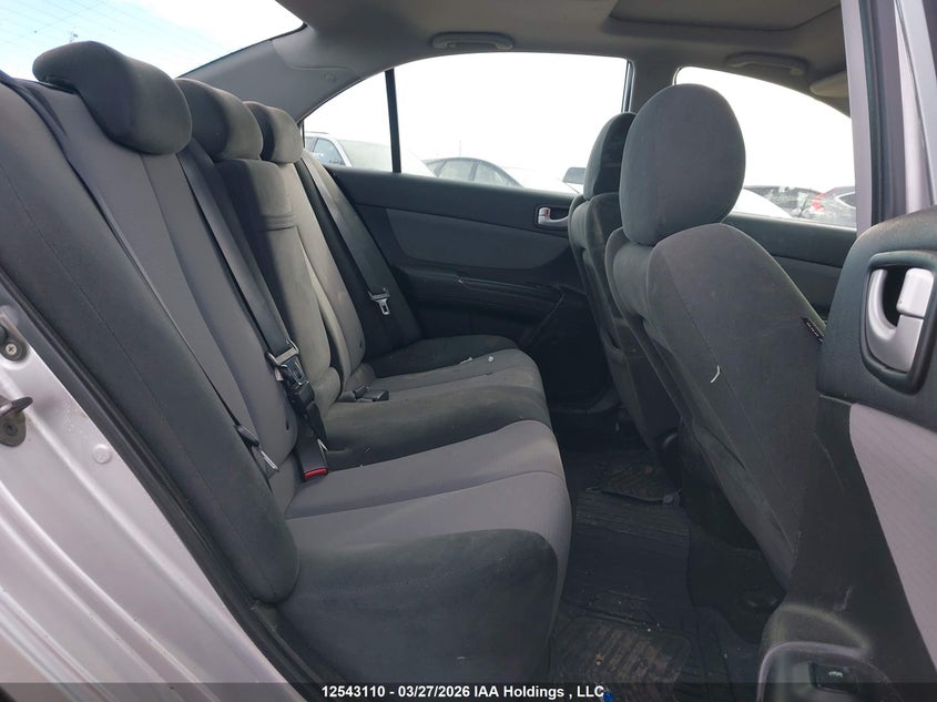 2008 Hyundai Sonata Gl V6/Gls V6 VIN: 5NPET46F08H311779 Lot: 12543110