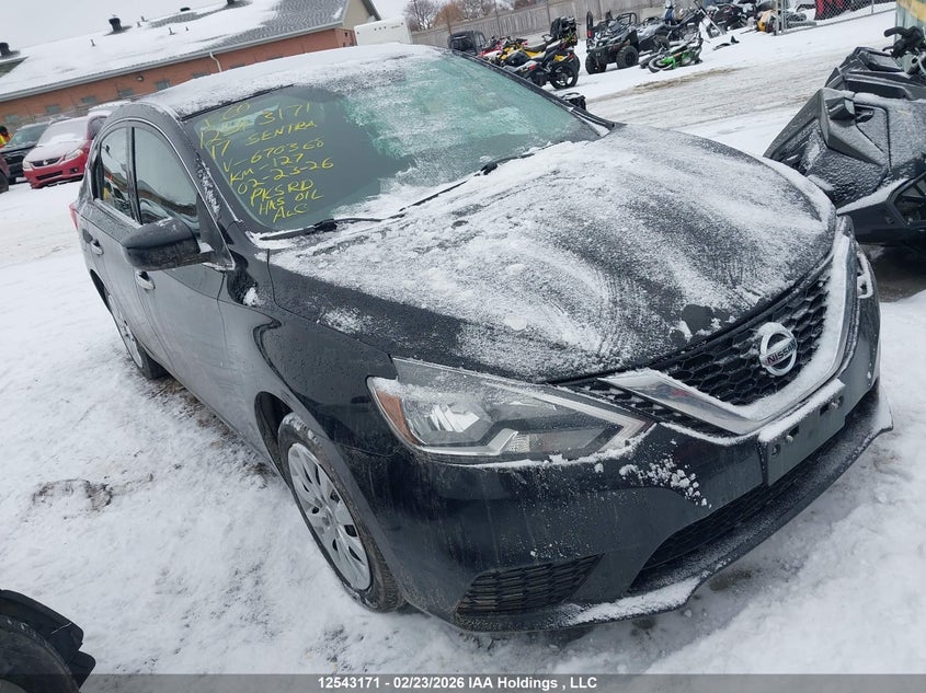 2017 Nissan Sentra 1.8 S/1.8 Sl/1.8 Sv