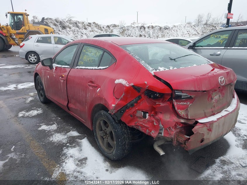 Vin: jm1bn1u79j1189430, lot: 2934594, mazda mazda3 20183