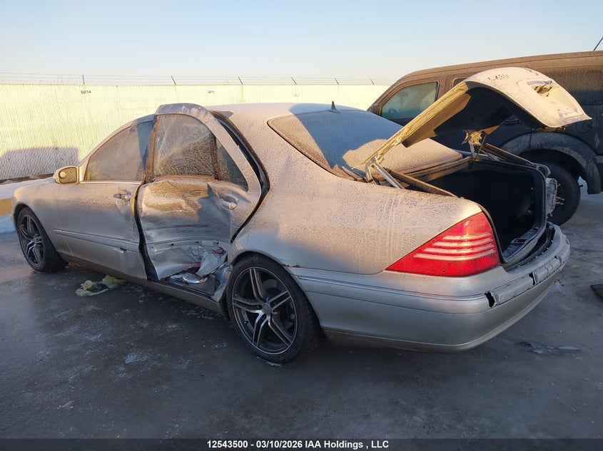 2003 Mercedes-Benz S 430 Swb 4Matic VIN: WDBNF83J63A374410 Lot: 12543500