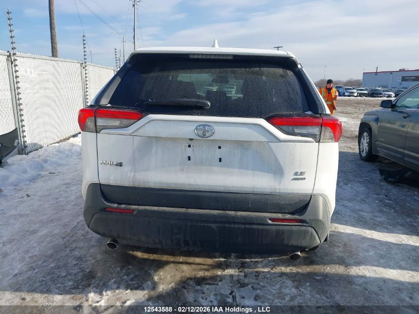 2024 Toyota Rav4 Le VIN: 2T3B1RFV9RC465626 Lot: 12543588