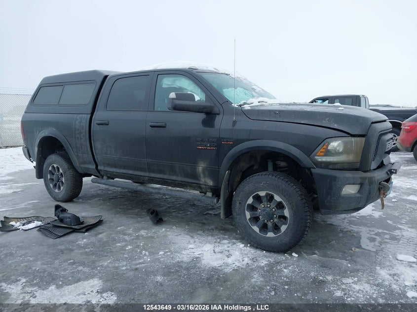 2018 Ram 2500 6.4 Powerwagon Black Lot 111012543649 Vin 3C6TR5EJ3JG313808