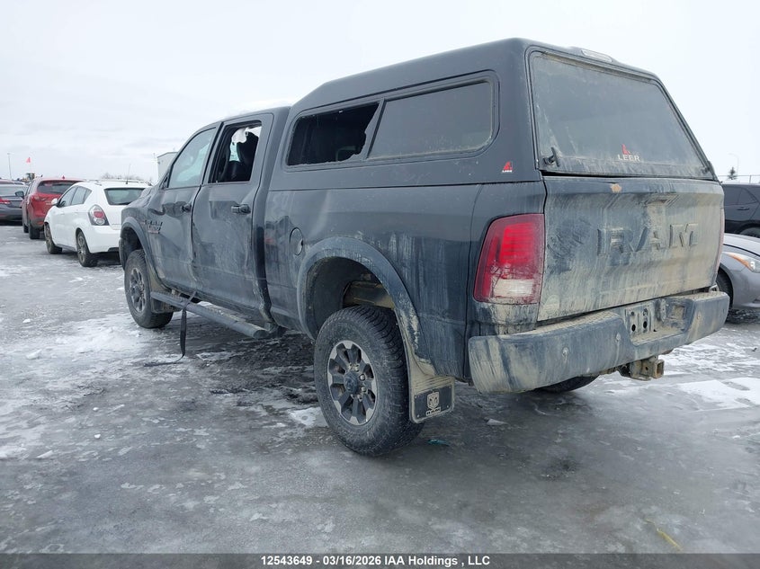 2018 Ram 2500 6.4 Powerwagon Black Lot 111012543649 Vin 3C6TR5EJ3JG313808